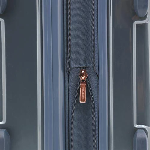 Kensie Women's Alma Hardside Spinner Luggage, Midnight Blue, Carry-On 20-Inch 7 Kensie Women's Alma Hardside Spinner Luggage, Midnight Blue, Carry-On 20-Inch - Image 5