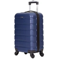Wrangler Hardside Carry-On Spinner Luggage, Navy Blue, 20-Inch 12 Wrangler Hardside Carry-On Spinner Luggage, Navy Blue, 20-Inch -Samsonite Shop 41nam81G9uL