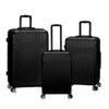 Rockland Pista Hardside Spinner Wheel Luggage Set, Black, 3-Piece (20/24/28) -Samsonite Shop 41p0HMWPTlL