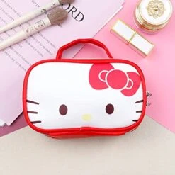 Cartoon Kitty Square Cosmetics Makeup Bag Anime Zipper Pouch Travel Bag Kawaii Pouch Bag Kitty Merch-8 14 Cartoon Kitty Square Cosmetics Makeup Bag Anime Zipper Pouch Travel Bag Kawaii Pouch Bag Kitty Merch-8 -Samsonite Shop 41pNMTdi1qL