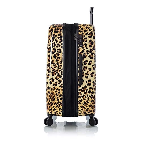 Heys America Black Leopard 30-Inch Hardside Spinner Luggage (Brown Leopard) 7 Heys America Black Leopard 30-Inch Hardside Spinner Luggage (Brown Leopard) - Image 5
