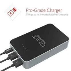Crave Travel PRO Power Bank With 13400 MAh [Quick Charge QC 3.0 USB + Type C With PD] Portable Battery Charger -Samsonite Shop 41ppcCS9OQL