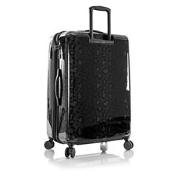 Heys America Black Leopard 30-Inch Hardside Spinner Luggage (Black Leopard) -Samsonite Shop 41rTEsv98AL