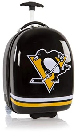 Heys America NHL Officially Licensed Wheeled Luggage (Pittsburg Penguins, 18-Inch)