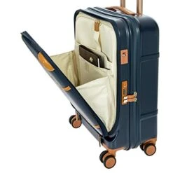 Bric's Bellagio 2.0 21" Spinner Trunk W/Pocket (Blue) -Samsonite Shop 41sYAMT3P L