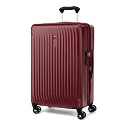 Travelpro Maxlite Air Hardside Expandable Luggage, 8 Spinner Wheels, Lightweight Hard Shell Polycarbonate, Cabernet, 3-Piece Set (21/25/28) -Samsonite Shop 41tLU4CAK3L