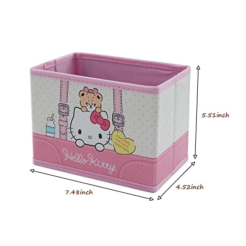 Kitty Makeup Bag Kitty Cat Cosmetic Bag Portable Travel Cosmetics Storage Case Gift For Girls Women(MUB Kitty A) 10 Kitty Makeup Bag Kitty Cat Cosmetic Bag Portable Travel Cosmetics Storage Case Gift For Girls Women(MUB Kitty A) - Image 8