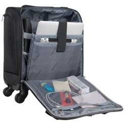 Kenneth Cole Reaction Rugged Roamer 18" Lightweight 4-Wheel Spinner 14.1" Laptop & Tablet Business Underseater Carry-On, Black -Samsonite Shop 41upIpBCpIL dad03ae0 6b94 4b5a 8429 faf826a39a86