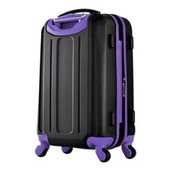 Olympia Apache Ii 21" Carry-on Spinner, BLACK+PURPLE, One Size -Samsonite Shop 41vYE96qn7L