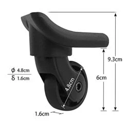 Super Ma Replacement Luggage Wheel Suitcase Repair Spinner Wheels Luggage Accessories (W149) 16 Super Ma Replacement Luggage Wheel Suitcase Repair Spinner Wheels Luggage Accessories (W149) -Samsonite Shop 41vyeGx9PfS