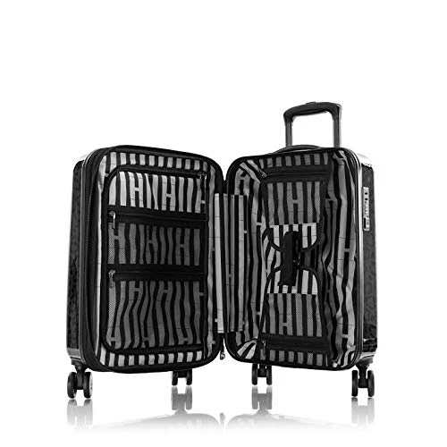 Heys America Black Leopard 21-Inch Hardside Carry-On Spinner (Black Leopard) 6 Heys America Black Leopard 21-Inch Hardside Carry-On Spinner (Black Leopard) - Image 4