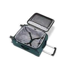 Samsonite Aspire DLX Softside Expandable Luggage With Spinner Wheels, Emerald, Carry-On 20-Inch -Samsonite Shop 41x RxivfLL
