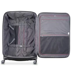 DELSEY Paris Executive Collection Softside Expandable Luggage With Spinner Wheels, Black, Checked-Large 29 Inch -Samsonite Shop 41yDiw9bXsL