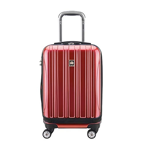 DELSEY Paris Helium Aero Hardside Expandable Luggage With Spinner Wheels, Brick Red, Carry-On 19 Inch 3 DELSEY Paris Helium Aero Hardside Expandable Luggage With Spinner Wheels, Brick Red, Carry-On 19 Inch
