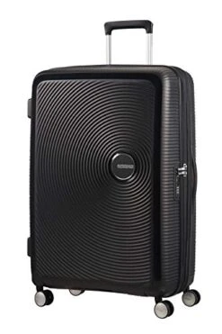 American Tourister [amerikantu-risuta-] Sound Box Saundobokkusu Suitcase Spinner 77 cm Free Reloaned Fiduciary Size Ekisupandaburu Function Guaranteed 97.0l 77 cm 4.2kg G 01003  - Black -