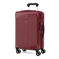 Travelpro Maxlite Air Hardside Expandable Luggage, 8 Spinner Wheels, Lightweight Hard Shell Polycarbonate, Cabernet, 3-Piece Set (21/25/28) -Samsonite Shop 41zPGOIecFL