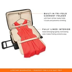 Briggs & Riley Baseline Uprights, Black, Essential 2-Wheel Carry-On 29 Briggs & Riley Baseline Uprights, Black, Essential 2-Wheel Carry-On -Samsonite Shop 41zZ7bDQlvL