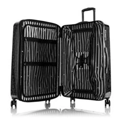 Heys America Black Leopard 30-Inch Hardside Spinner Luggage (Black Leopard) -Samsonite Shop 510pAVuUGJL