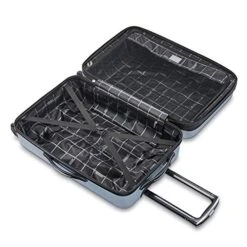 American Tourister Moonlight Hardside Expandable Luggage With Spinner Wheels, Silver, Carry-On 21-Inch -Samsonite Shop 510xhiFyp0L