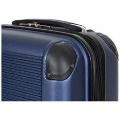 Ben Sherman 181037 Norwich Collection Lightweight Hardside PET Expandable 8-Wheel Spinner Luggage, Indigo, 28-Inch Checked 14 Ben Sherman 181037 Norwich Collection Lightweight Hardside PET Expandable 8-Wheel Spinner Luggage, Indigo, 28-Inch Checked -Samsonite Shop 515wbIlriAL