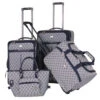 American Flyer Luggage Signature 4 Piece Set, Navy, One Size -Samsonite Shop 515x4hYjM4L