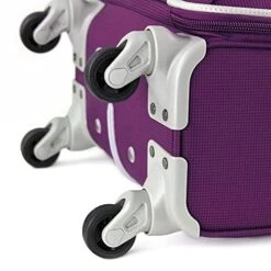 Cloe Under Seat 16 Inch Water-Resistant Textile Luggage With 360º-spinner Wheels In Purple Color -Samsonite Shop 5169XTc62JS