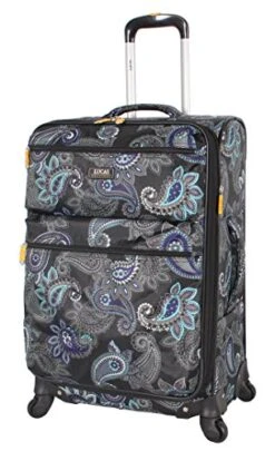 Lucas Designer Luggage Collection - 3 Piece Softside Expandable Ultra Lightweight Spinner Suitcase Set - Travel Set Includes 20 Inch Carry On, 24 Inch & 28 Inch Checked Suitcases (Diva) 15 Lucas Designer Luggage Collection - 3 Piece Softside Expandable Ultra Lightweight Spinner Suitcase Set - Travel Set Includes 20 Inch Carry On, 24 Inch & 28 Inch Checked Suitcases (Diva) -Samsonite Shop 516aFRYJtuL 1dd98cb5 b9df 407c 9902 7a16a3d6f784