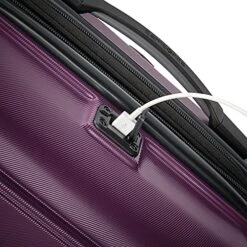 Samsonite Omni 2 Hardside Expandable Luggage With Spinner Wheels, Purple, Carry-On 20-Inch 13 Samsonite Omni 2 Hardside Expandable Luggage With Spinner Wheels, Purple, Carry-On 20-Inch -Samsonite Shop 517GljxMMRL