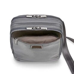 Briggs & Riley @ Work-Expandable Crossbody, Grey, One Size -Samsonite Shop 517WElJSe8L