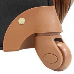 Steve Madden Designer Luggage Collection - Expandable 24 Inch Softside Bag - Durable Mid-sized Lightweight Checked Suitcase With 4-Rolling Spinner Wheels (Global Black) -Samsonite Shop 518fVJgs0vL 1b5ede6f e5ab 4211 b6ca edbe6f3c5750