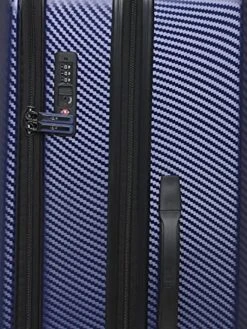 HEYS EZ Access 2.0 Range Navy Color Hard Large Luggage, Blue, Luggage -Samsonite Shop 51C flA KML