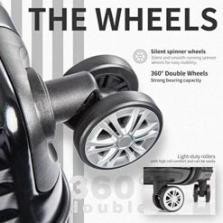 COOLIFE Luggage Expandable Suitcase PC+ABS 3 Piece Set With TSA Lock Spinner Carry On 20in24in28in (Wine Red, 3 Piece Set) -Samsonite Shop 51CCG0fsBaL a0f8f196 8895 471f a20f 89e5000b7502