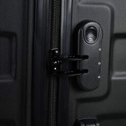 Hipack Prime Suitcases Hardside Luggage With Spinner Wheels, Black, 3-Piece Set (20/24/28) -Samsonite Shop 51CKUoCA83L