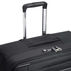 DELSEY Paris Executive Collection Softside Expandable Luggage With Spinner Wheels, Black, Checked-Large 29 Inch -Samsonite Shop 51EXaY5atFL
