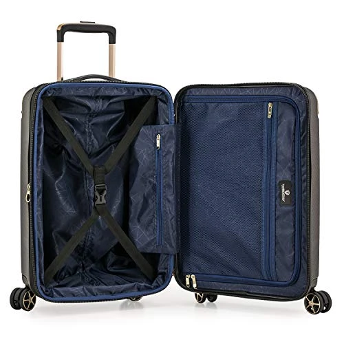 Traveler's Choice New London II Hardside Expandable Spinner Luggage, Gray, Carry-on 22-Inch 8 Traveler's Choice New London II Hardside Expandable Spinner Luggage, Gray, Carry-on 22-Inch - Image 6