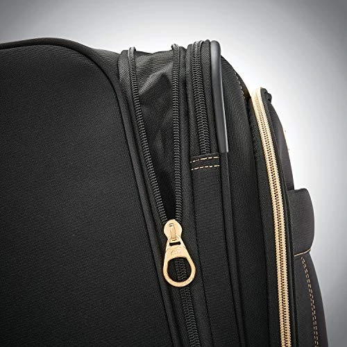 American Tourister Belle Voyage Softside Luggage With Spinner Wheels, Black, Checked-Large 28-Inch 6 American Tourister Belle Voyage Softside Luggage With Spinner Wheels, Black, Checked-Large 28-Inch - Image 4