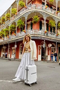 Samsonite CFreeform 2 Piece Set 21 And 28 Inch Expandable Spinners (One Size, White) -Samsonite Shop 51FtAfBbHGL