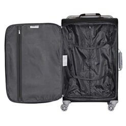 It Luggage World's Lightest New York Softside 8 Wheel Spinner, Raven With Vapor Blue Trim, Carry-On 22-Inch 10 It Luggage World's Lightest New York Softside 8 Wheel Spinner, Raven With Vapor Blue Trim, Carry-On 22-Inch -Samsonite Shop 51H1eXAz4LL