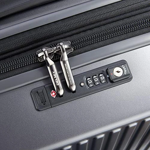 DELSEY Paris Securitime Expandable Luggage With Spinner Wheels, Anthracite Gray, Carry-On 19 Inch 6 DELSEY Paris Securitime Expandable Luggage With Spinner Wheels, Anthracite Gray, Carry-On 19 Inch - Image 5
