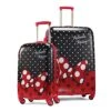 AMERICAN TOURISTER Kids' Disney Hardside Luggage With Spinner Wheels, Minnie Mouse Red Bow, 2-Piece Set (21/28) -Samsonite Shop 51Nmxr7GuPL