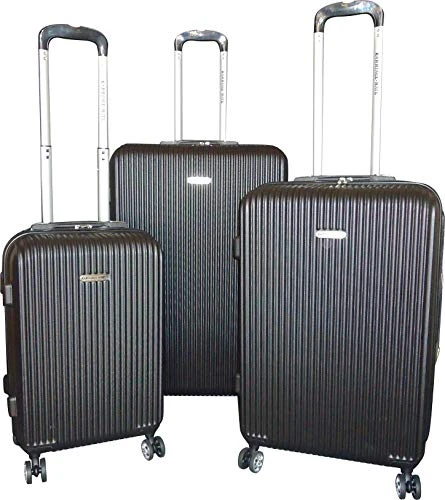 Karriage-Mate Hardside Lightweight Luggage With Spinner Wheels, Combination Lock., Black 3 Karriage-Mate Hardside Lightweight Luggage With Spinner Wheels, Combination Lock., Black