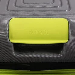 Hurley Suki Hardside Spinner Check In Luggage 29", Light Grey/Neon -Samsonite Shop 51Q1pmDfLwS