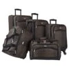 American Flyer Animal Print 5-Piece Spinner Luggage Set, Leopard Black -Samsonite Shop 51RjMmBv lL