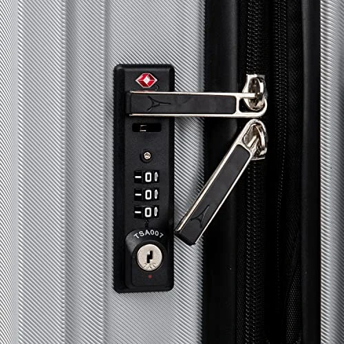 Travelpro Maxlite Air Hardside Expandable Luggage, 8 Spinner Wheels, Lightweight Hard Shell Polycarbonate, Metallic Silver, Carry-On 21-Inch 4 Travelpro Maxlite Air Hardside Expandable Luggage, 8 Spinner Wheels, Lightweight Hard Shell Polycarbonate, Metallic Silver, Carry-On 21-Inch - Image 2