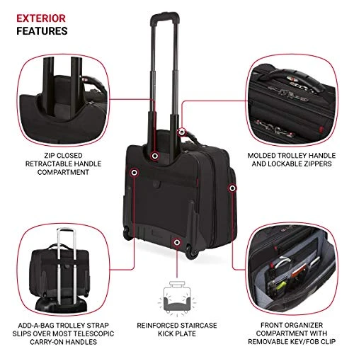 Wenger Luggage Granada Pro 15.6-Inch, Black 9 Wenger Luggage Granada Pro 15.6-Inch, Black - Image 7