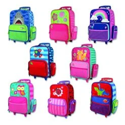 Stephen Joseph Classic Rolling Luggage, Red Dino -Samsonite Shop 51W5RwRomAL