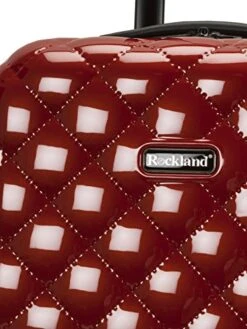 Rockland Quilt Hardside Expandable Spinner Wheel Luggage Set, Red, 3-Piece (20/24/28) 11 Rockland Quilt Hardside Expandable Spinner Wheel Luggage Set, Red, 3-Piece (20/24/28) -Samsonite Shop 51XMPlTKQZL