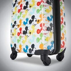 AMERICAN TOURISTER Disney Hardside Luggage With Spinner Wheels, Mickey Mouse 2, 2-Piece Set (18/21) -Samsonite Shop 51Y1lz6G3fL