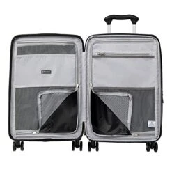 Travelpro Maxlite Air Hardside Expandable Luggage, 8 Spinner Wheels, Lightweight Hard Shell Polycarbonate, Metallic Silver, Carry-On 21-Inch 14 Travelpro Maxlite Air Hardside Expandable Luggage, 8 Spinner Wheels, Lightweight Hard Shell Polycarbonate, Metallic Silver, Carry-On 21-Inch -Samsonite Shop 51Z547p3f2L