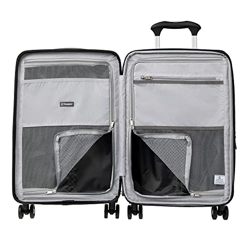 Travelpro Maxlite Air Hardside Expandable Luggage, 8 Spinner Wheels, Lightweight Hard Shell Polycarbonate, Metallic Silver, Carry-On 21-Inch 7 Travelpro Maxlite Air Hardside Expandable Luggage, 8 Spinner Wheels, Lightweight Hard Shell Polycarbonate, Metallic Silver, Carry-On 21-Inch - Image 5